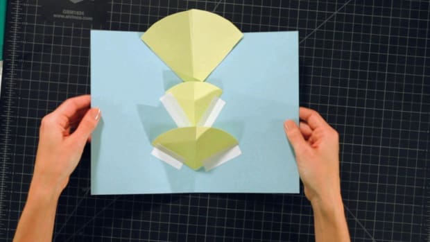 C. How to Make a V-Fold for Pop-Up Cards Promo Image