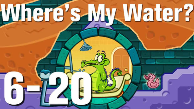 ZZZZP. Where's My Water Walkthrough Level 6-20 Promo Image