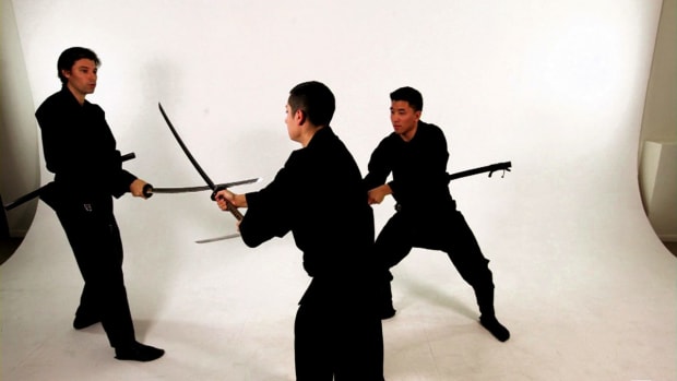 G. How to Do a Downward Katana Sword Strike Promo Image
