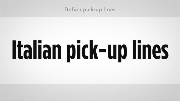 A. Italian Pickup Lines Promo Image