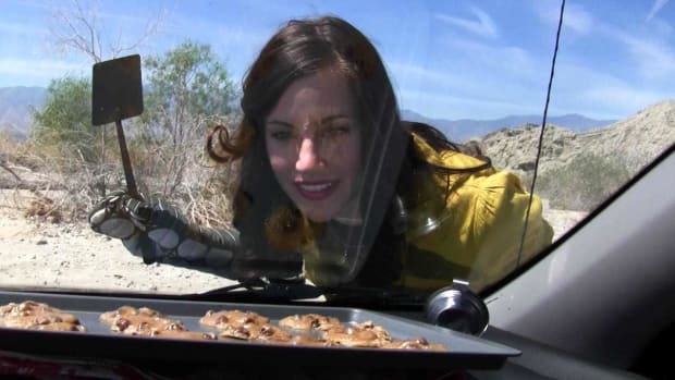 A. How to Bake Cookies on Your Car's Dashboard Promo Image