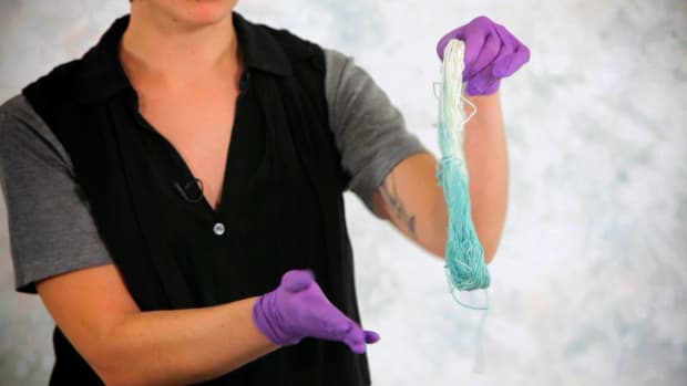 ZB. How to Tie Dye Yarn Promo Image