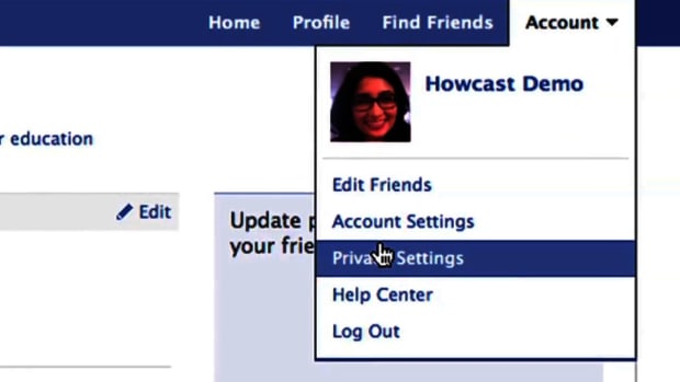 H. How to Use Facebook: Privacy Settings / Connecting and Sharing Promo Image