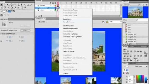 E. How to Create an Adobe Flash Slide Show Promo Image