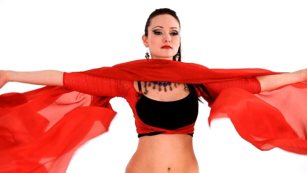ZH. How to Belly Dance with a Veil Promo Image