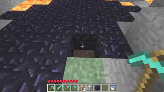 M. Minecraft Tutorial: How to Make a Portal to the Nether Promo Image