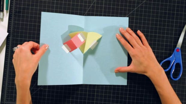 H. How to Make Layers on a V-Fold on a Pop-Up Card Promo Image