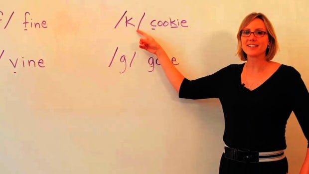 M. How to Pronounce "K" vs. "G" Sounds in English Promo Image