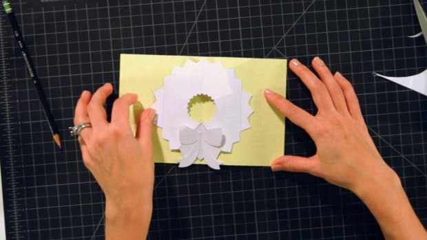 W. How to Make a Wreath Pop-Up Card Promo Image