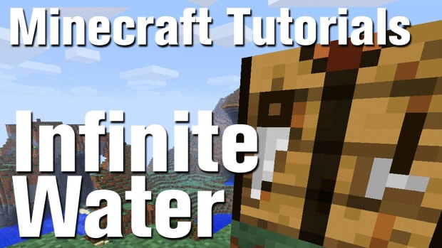 ZS. Minecraft Tutorial: How to Make Infinite Water in Minecraft Promo Image