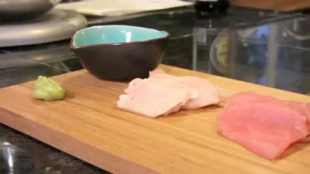 F. How to Cut Fish for Sashimi Promo Image