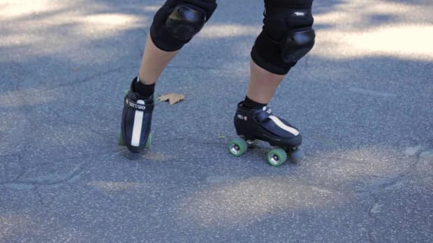V. How to Do a Waltz Jump on Roller Skates Promo Image