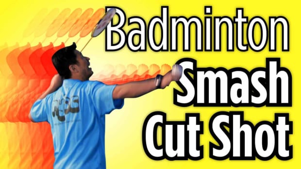 V. How to Do a Badminton Overhead Drop Shot Promo Image