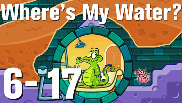 ZZZZM. Where's My Water Walkthrough Level 6-17 Promo Image