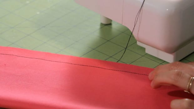 J. How to Make a Straight Stitch or Topstitch on Sewing Machine Promo Image
