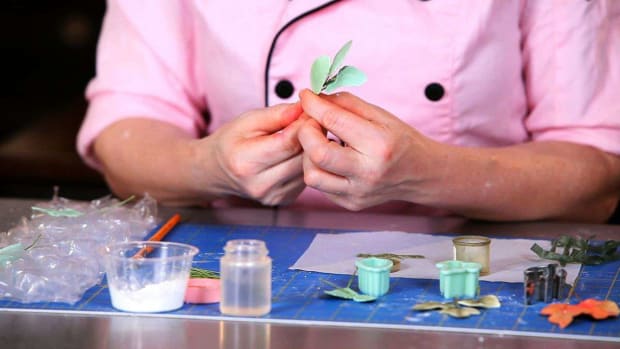 I. How to Paint Sugar Paste Leaves Promo Image