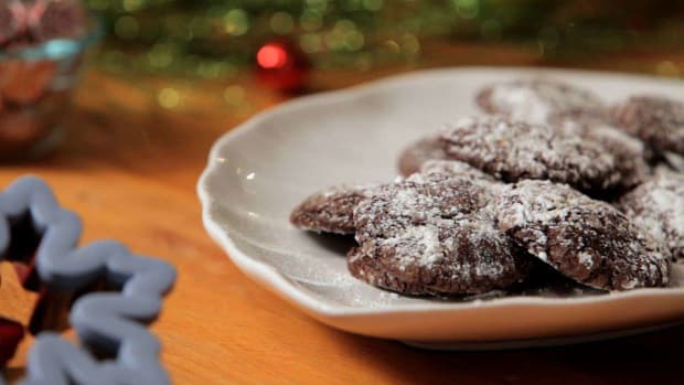 P. How to Make Double Chocolate Snowcap Cookies Promo Image