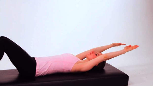 G. How to Do Rib Cage Arms in Pilates Promo Image