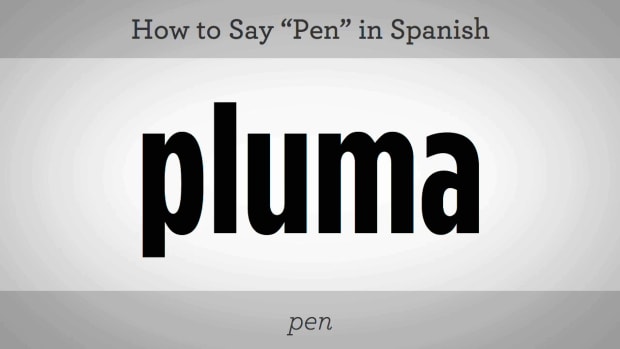 ZC. How to Say "Pen" in Spanish Promo Image