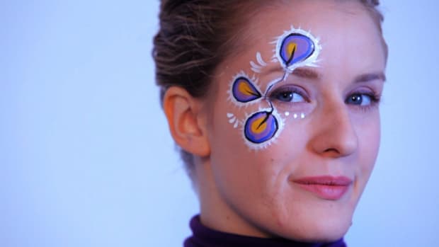 X. How to Paint a Peacock with Face Paint Promo Image