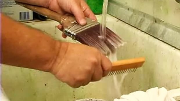 K. How to Clean Latex Paint Off Your Paintbrushes Promo Image