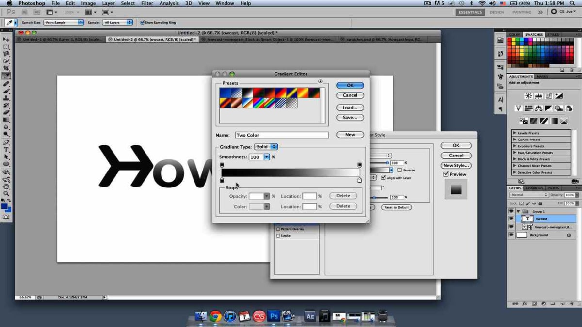 add logo to photoshop image