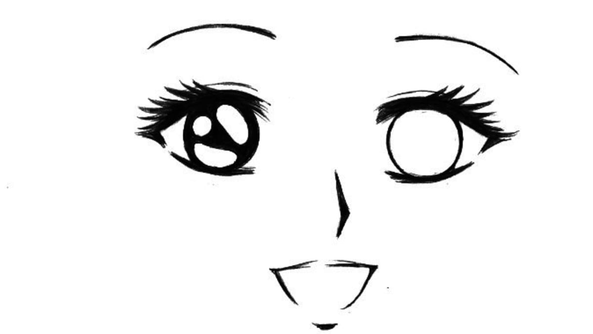 How to Draw the Head Shape & Facial Features in Manga - Howcast How to Draw the Head Shape & Facial Features in Manga - Howcast