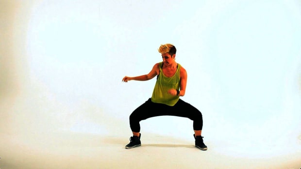 Grapevine stepping exercise outlet