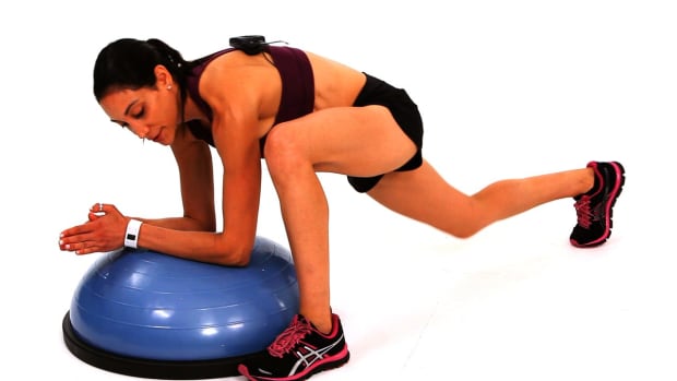 How to Do a Step Up with a Bosu Ball Howcast