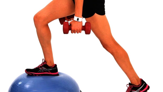How to Do a Step Up with a Bosu Ball Howcast