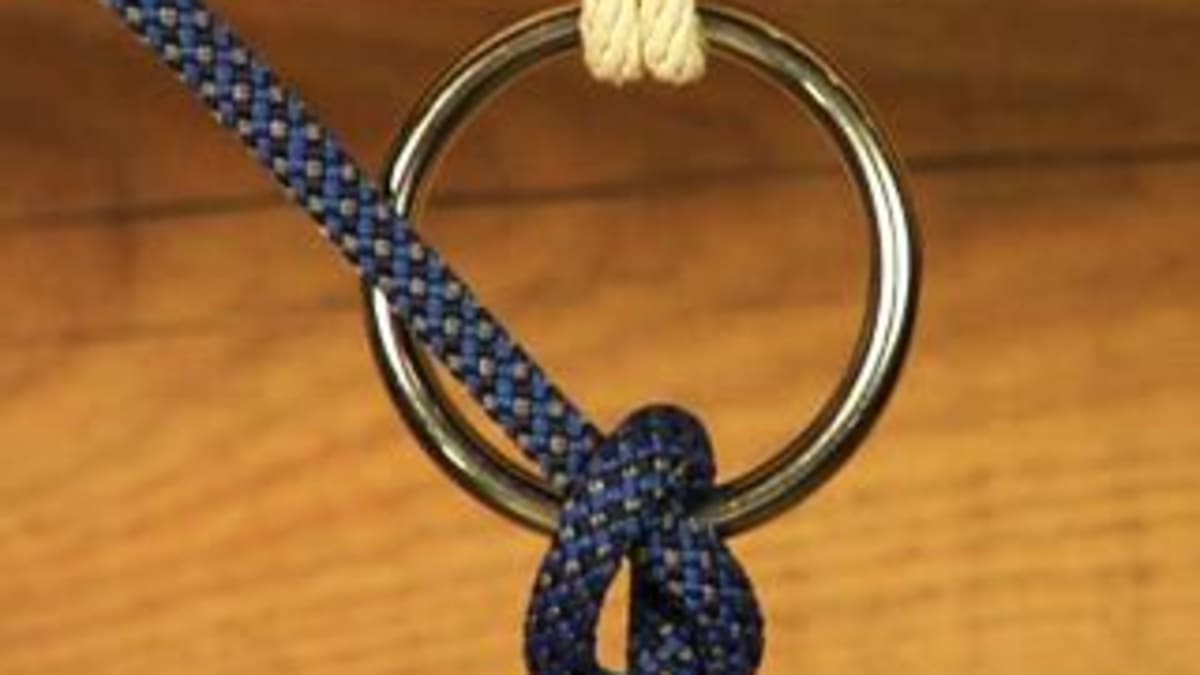How to tie a knot around a ring on sale