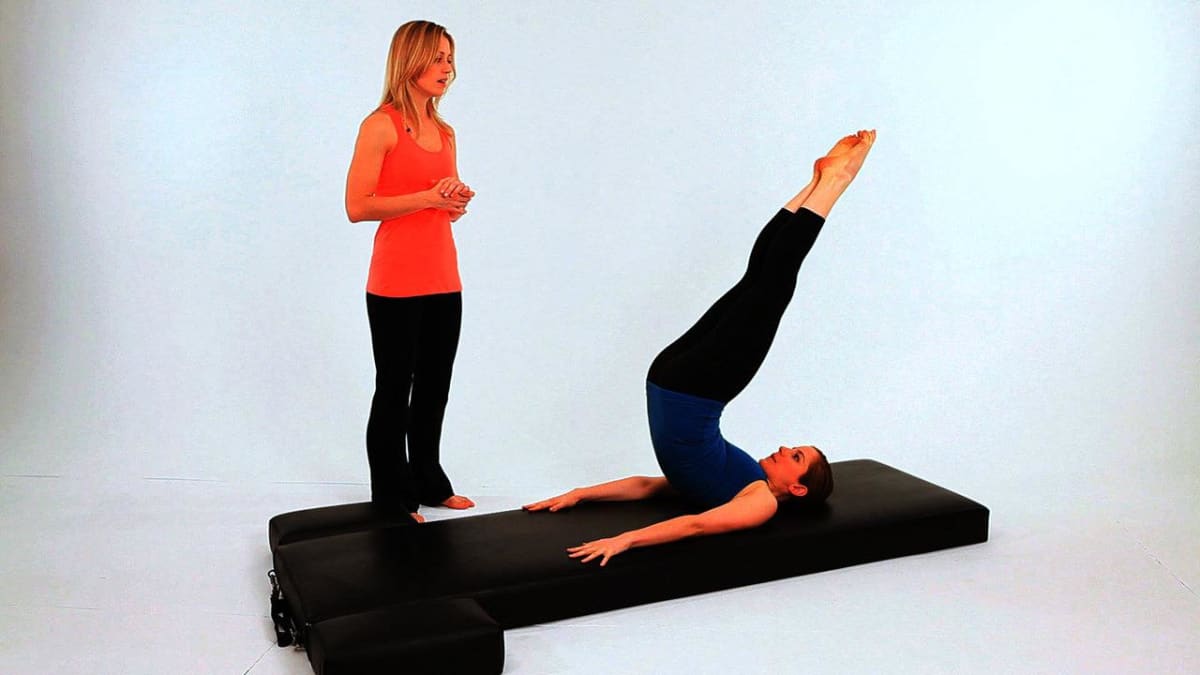 Pilates corkscrew exercise online