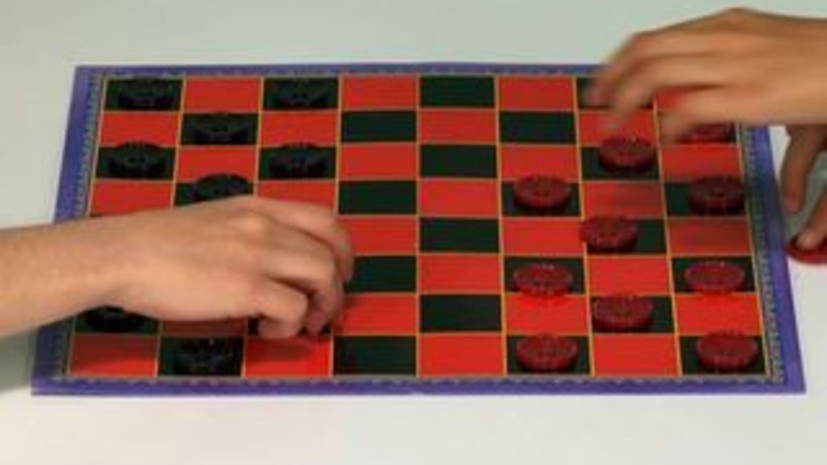 Red and black checkerboard 2025
