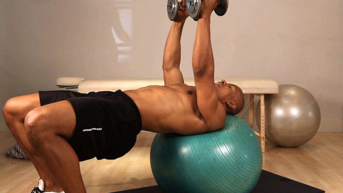 Ball dumbbells sales