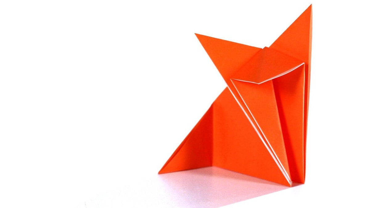 Easy hotsell origami fox