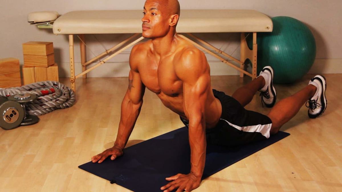 How to Do the Cobra Stretch for a Back Workout Howcast