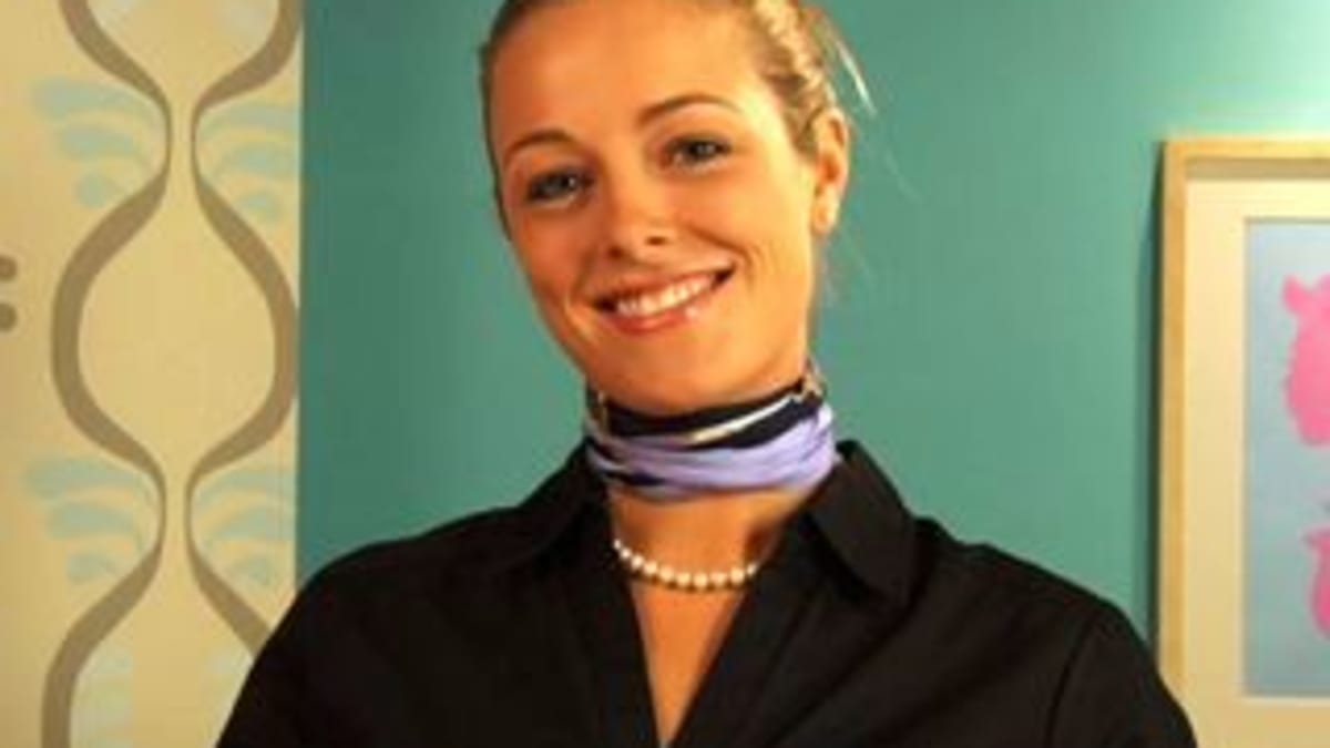 French twist clearance scarf tying