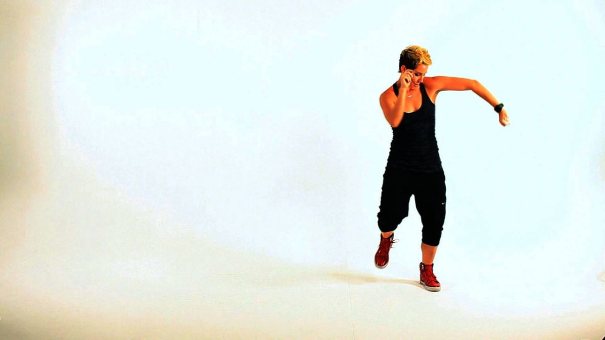Grapevine stepping exercise hotsell