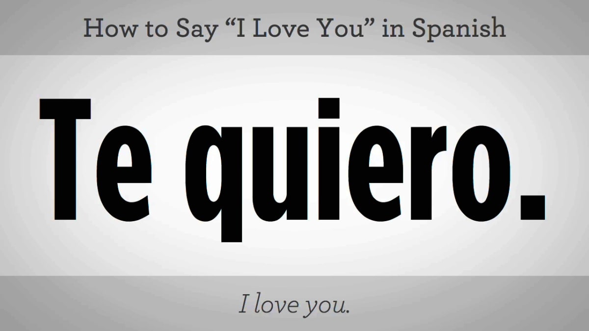 I love you on sale spanish