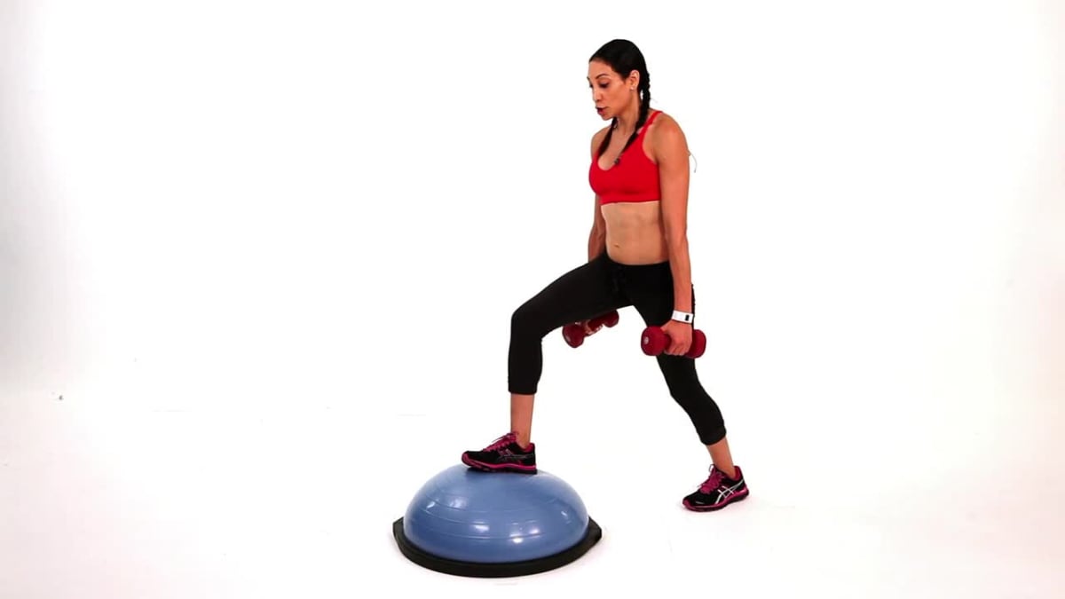 Bosu ball outlet workouts legs