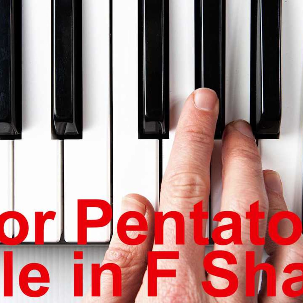 f sharp major scale piano