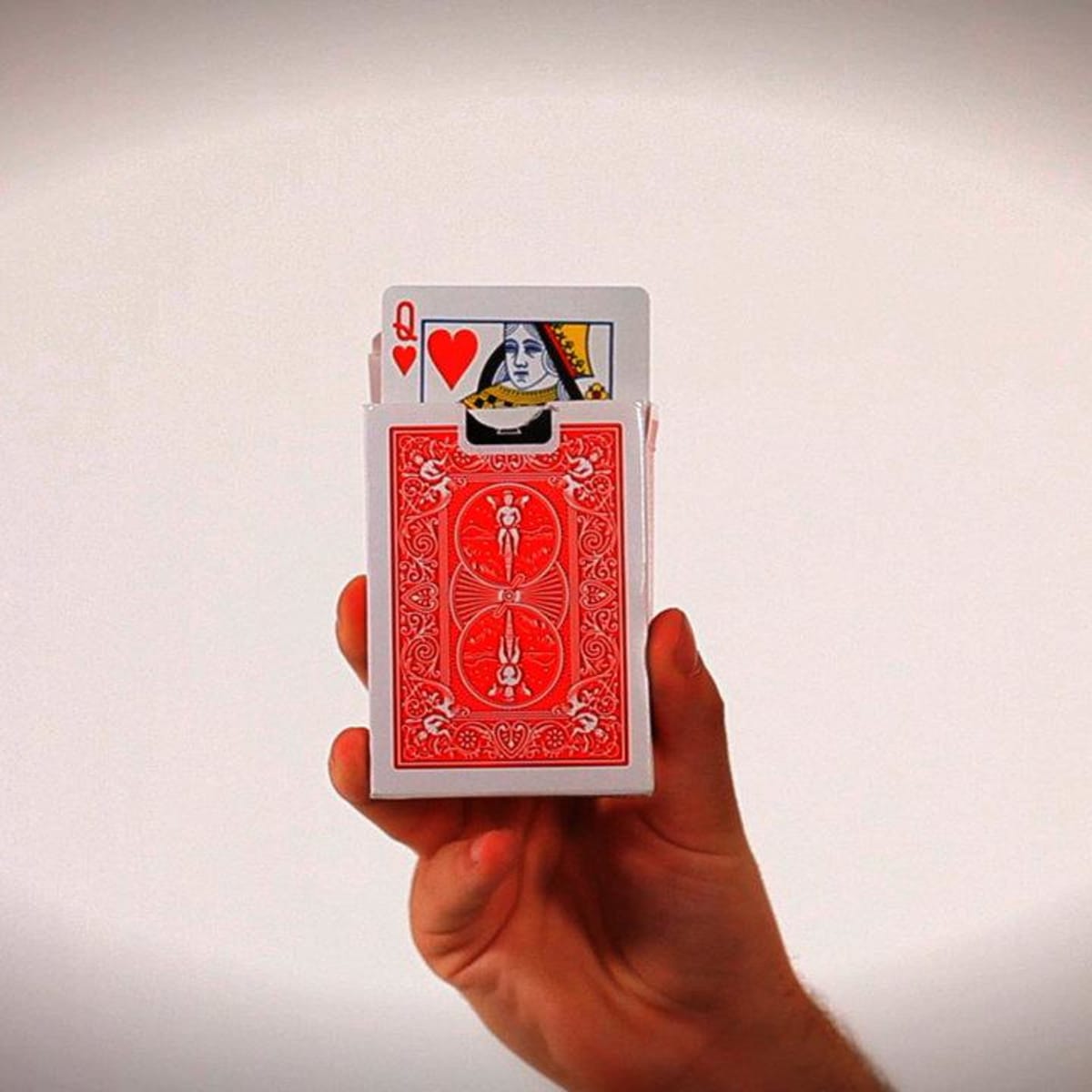 Pen Through Playing Card Professional Pen Through Banknote Magic Trick NEW 