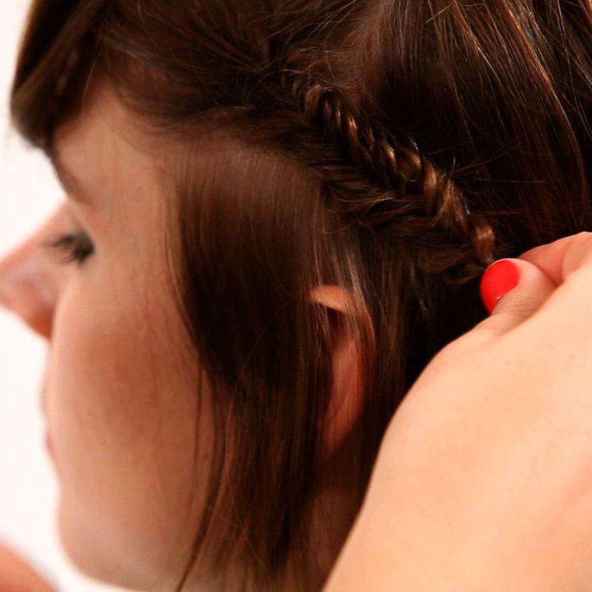 How to Fishtail Braid Short Hair, Part 2 - Howcast How to Fishtail Braid Short Hair, Part 2 - Howcast