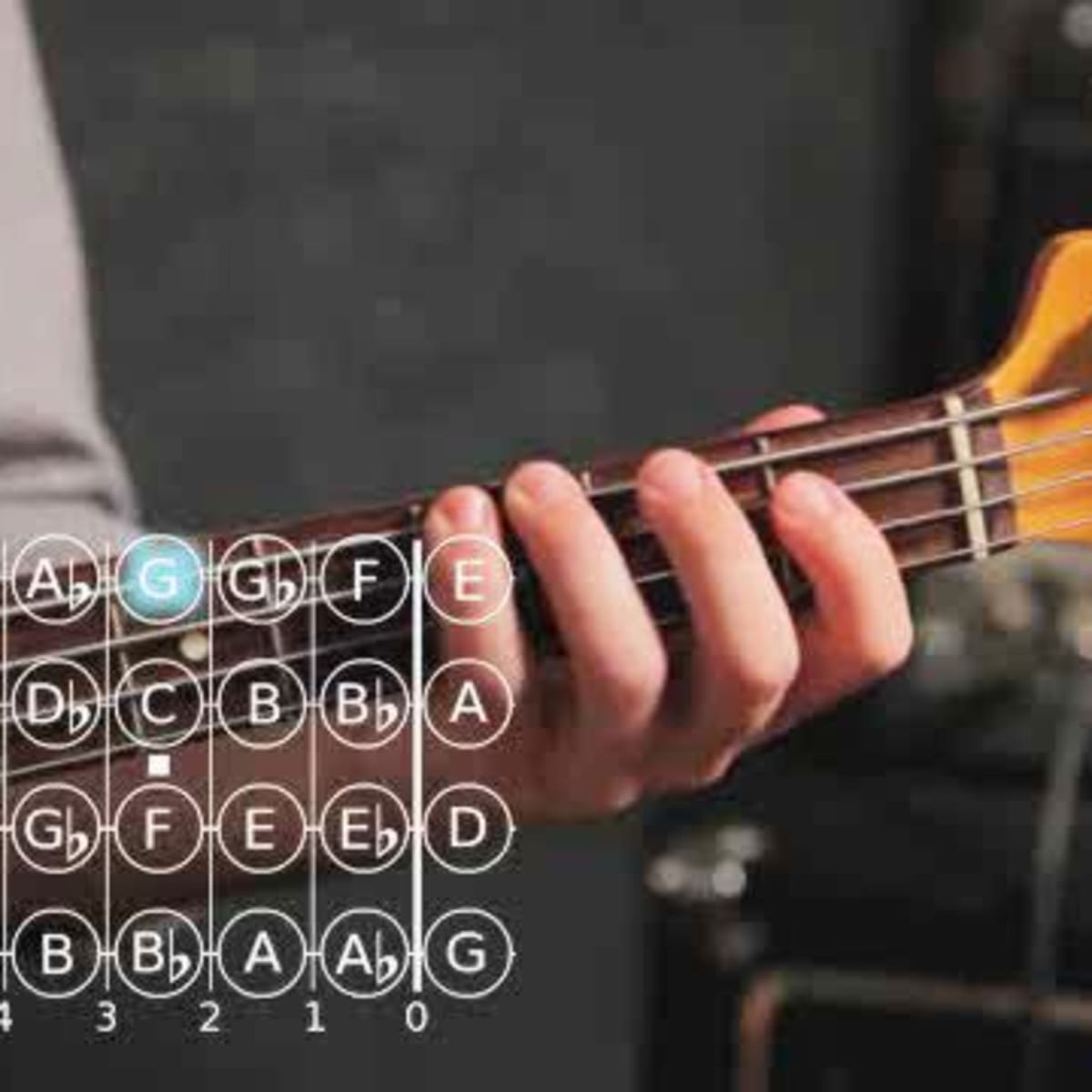 How To Play A Half Diminished Chord Minor 7 Flat 5 On Bass Howcast