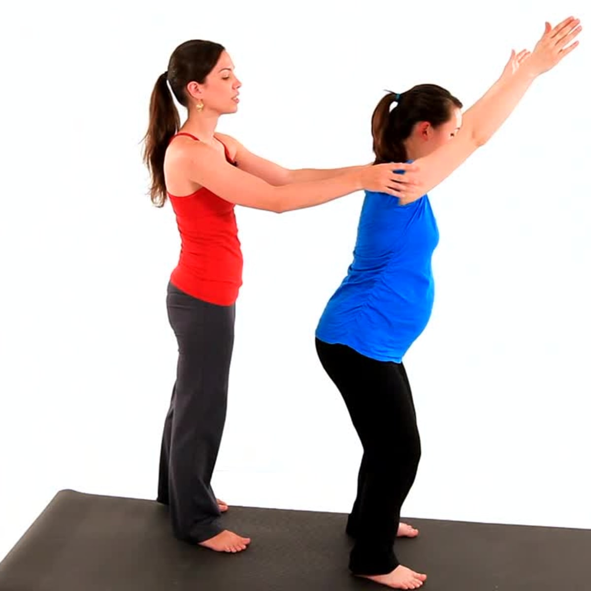 How to Do Prenatal Yoga Chair Pose for a Pregnancy Workout - Howcast