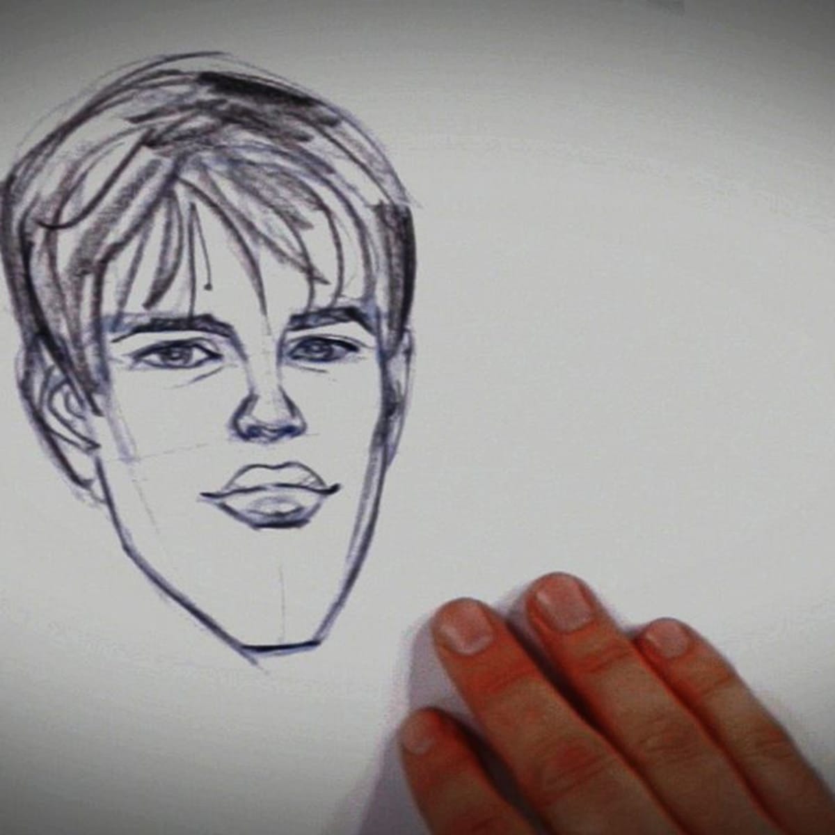 Justin Bieber Art Portrait Drawing Facial hair, justin bieber, face, head,  painting png | PNGWing