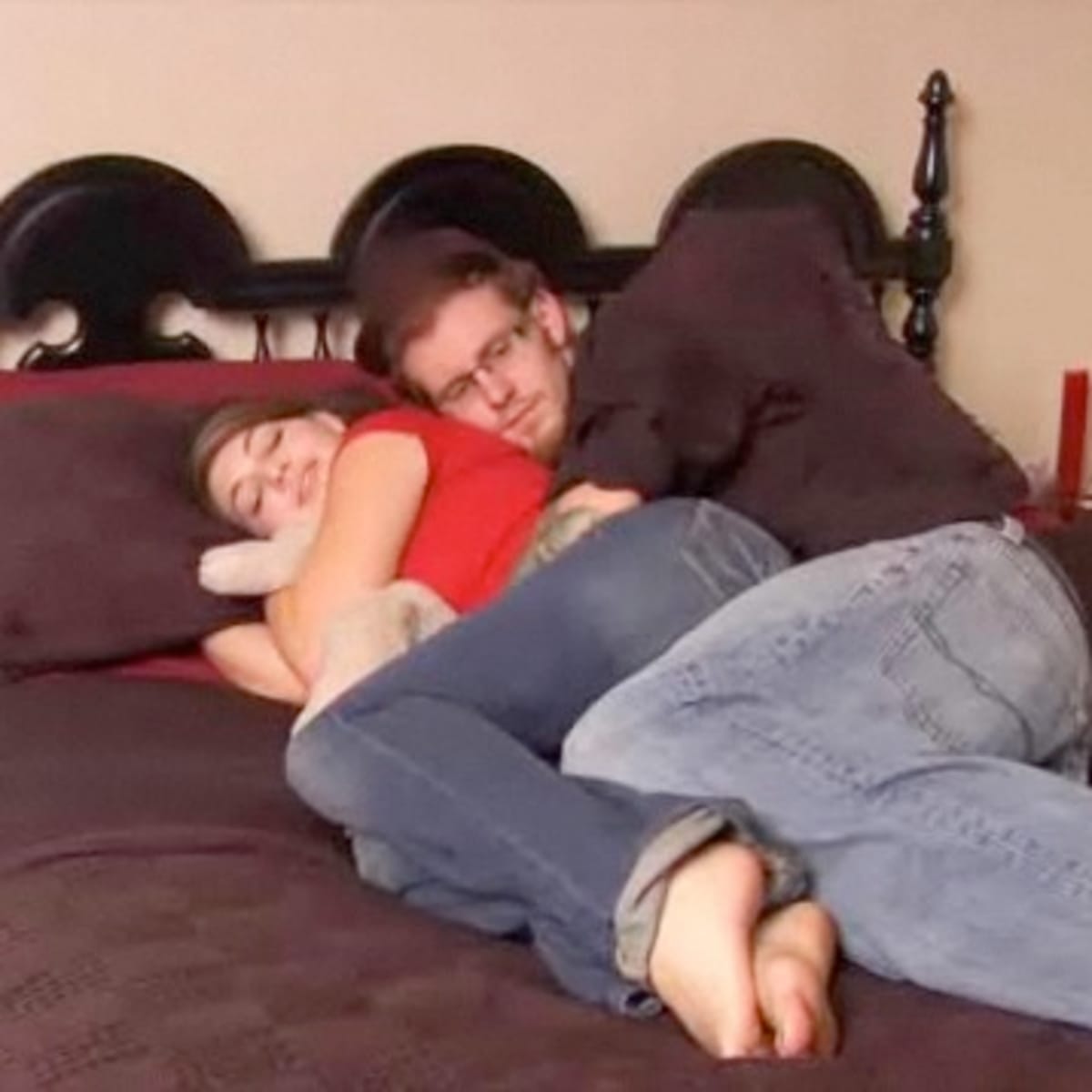 To cuddle