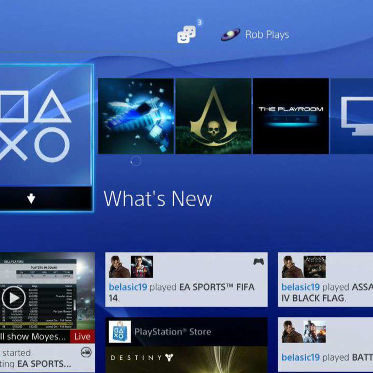 new playstation 4