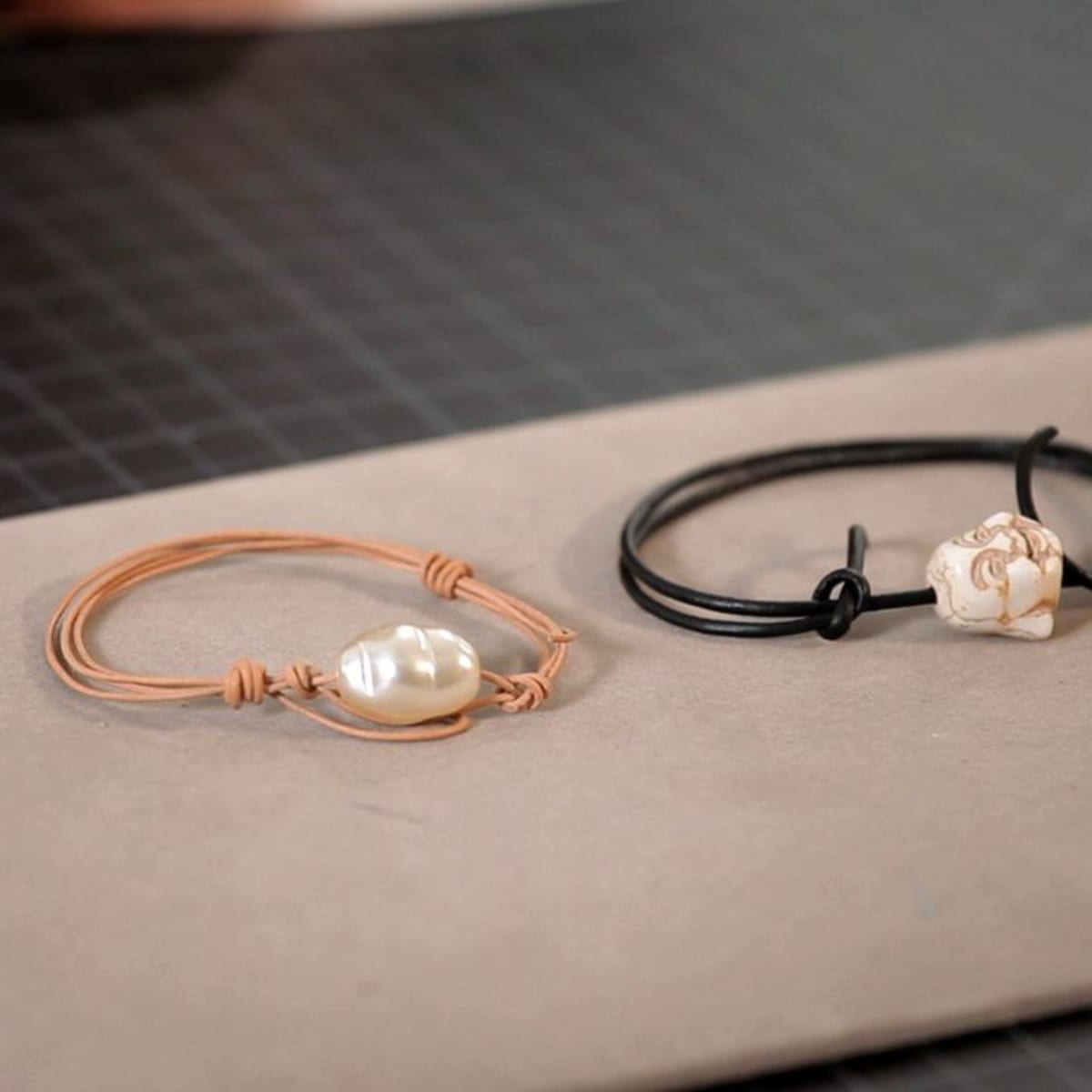 How to Make Leather Bracelets  Two Finishing Methods  Rings and  ThingsRings and Things
