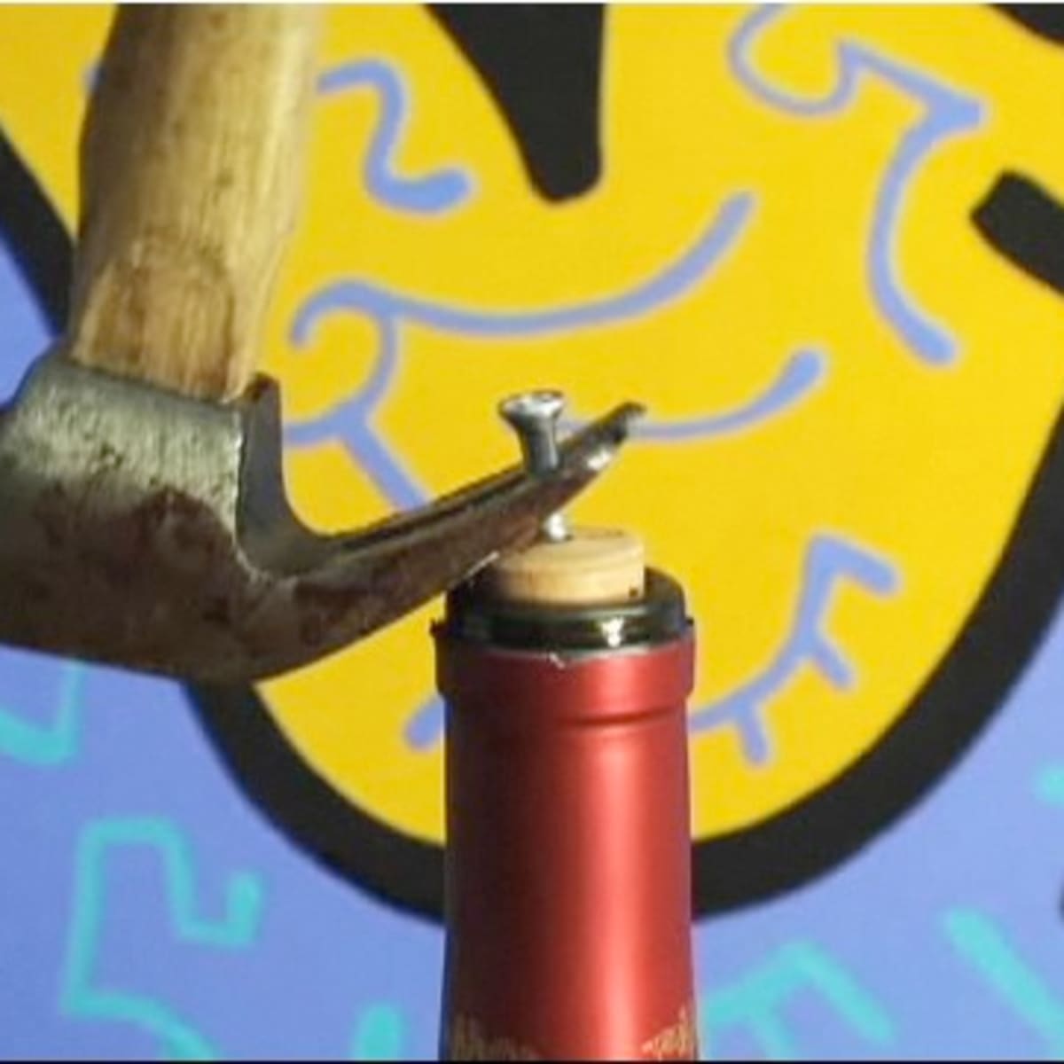 How To Open A Wine Bottle Without A Corkscrew Howcast